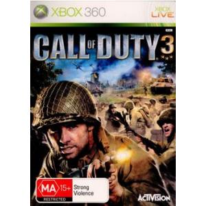 {Xbox360} コール オブ デューティ3 (Call of Duty 3) アジア版 (20061109)の商品画像