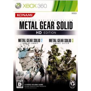 『中古即納』{Xbox360}METAL GEAR SOLID HD EDITION(メタルギア ソリッド HD エディション)(20111123)｜media-world