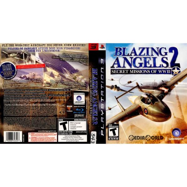 『中古即納』{PS3}Blazing Angels 2: Secret Missions of WW...