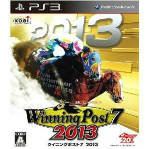 『中古即納』{表紙説明書なし}{PS3}Winning Post 7 2013(ウイニングポスト7 ...