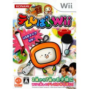 『中古即納』{表紙説明書なし}{Wii}テレしばいWii(USBマイク同梱)(20090730)