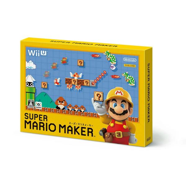 『中古即納』{表紙説明書なし}{WiiU}スーパーマリオメーカー(SUPER MARIO MAKER...