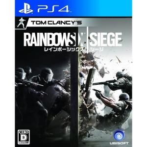 『中古即納』{表紙説明書なし}{PS4} トムクランシーズ レインボーシックス シージ(Tom Clancy's Rainbow Six Siege) ユービーアイソフト (20151210)