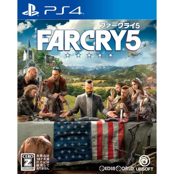 『中古即納』{PS4} ファークライ5(Far Cry 5) ユービーアイソフト (20180329...