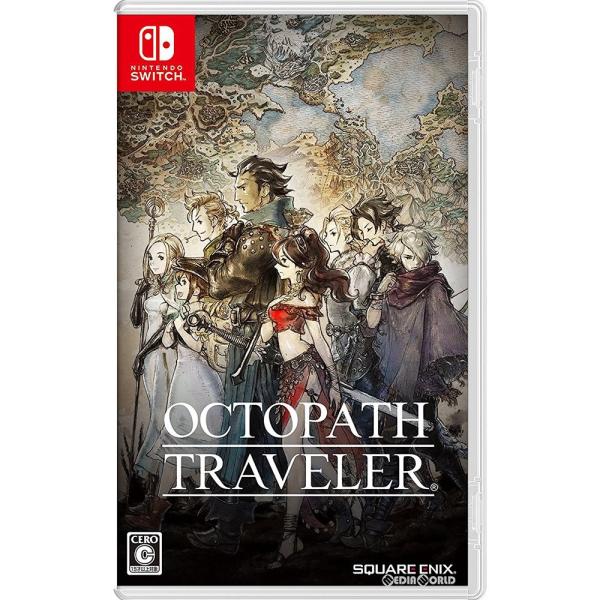 『中古即納』{Switch} オクトパストラベラー(OCTOPATH TRAVELER) スクウェア...