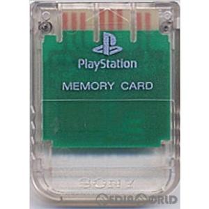 『中古即納』{ACC}{PS}プレイステーション PlayStation メモリーカード クリスタル SCE(SCPH-1020C)(19980226)｜media-world