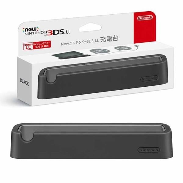 『中古即納』{ACC}{3DS}Newニンテンドー3DS LL充電台 ブラック 任天堂(RED-A-...