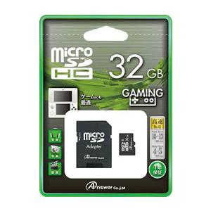 新品 O倉庫 Acc 3ds Microsd 32gb Sdカードアダプタ付 アンサー Ans Msd32gb Jp2schools Org