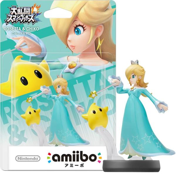 『中古即納』{ACC}{WiiU}amiibo(アミーボ) ロゼッタ＆チコ(大乱闘スマッシュブラザー...