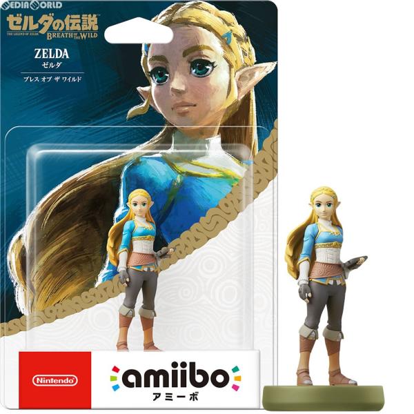 『中古即納』{ACC}{Switch}amiibo(アミーボ) ゼルダ【ブレス オブ ザ ワイルド】...