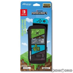 『中古即納』{ACC}{Switch}Nintendo Switch専用 スマートポーチEVA マインクラフト 4キャラクター 任天堂ライセンス商品 マックスゲームズ(HACP-02MC4)｜media-world