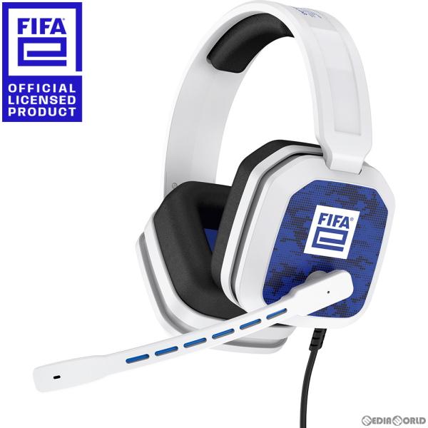 『新品即納』{ACC}{PS5}FIFAe ゲーミングヘッドセット ホワイト FIFAe公式ライセン...