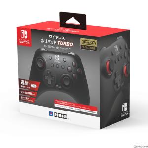 『中古即納』{ACC}{Switch}ワイヤレスホリパッド TURBO(ターボ) for Nintendo Switch(ニンテンドースイッチ) 任天堂ライセンス商品 HORI(NSW-461)(20230921)｜media-world