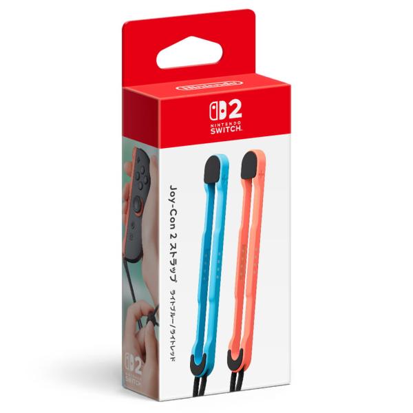 『中古即納』{ACC}{Switch2} Joy-Con 2(ジョイコン2) ストラップ ライトブル...