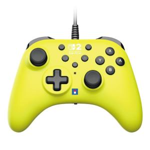 『新品即納』{ACC}{Switch2} ホリパッド TURBO for Nintendo Switch 2 / Windows PC(ライムイエロー) 任天堂ライセンス商品 HORI(NSX-066)(20250605)