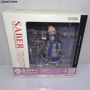 『中古即納』{FIG}リボルテック セイバー Fate/stay night(フェイト/ステイナイト) 完成品 可動フィギュア 海洋堂(20070731)｜media-world