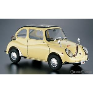 ミニカー/完成品 エブロ 1/43 スバル 360 1958 アイボリー レジン製