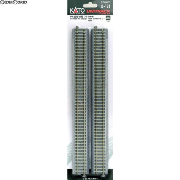 『新品』『お取り寄せ』{RWM} 2-181 UNITRACK(ユニトラック) PC直線線路 369...