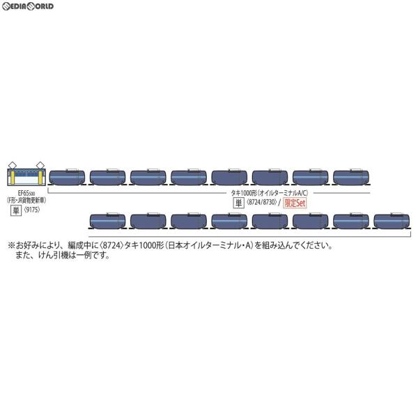 『新品』『お取り寄せ』{RWM}8730 私有貨車 タキ1000形(日本オイルターミナル・C) Nゲ...