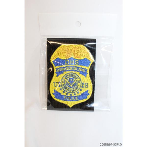 特価⇒『新品即納』{MIL}ノーブランド ポリスレプリカパッチ DHS POLICE Badge P...