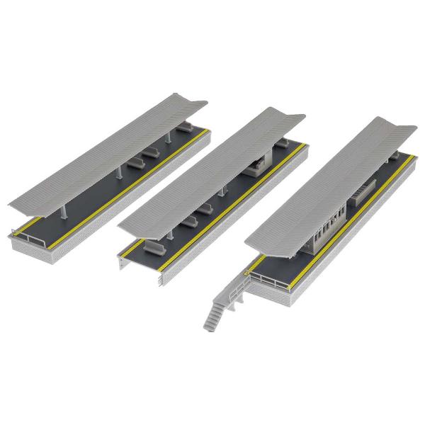 『新品』『お取り寄せ』{RWM} 2638 着色済み 都会型島式ホームセット 着色済みストラクチャー...