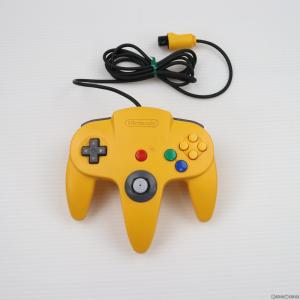 『中古即納』{ACC}{N64}NINTENDO64(ニンテンドウ64) コントローラ ブロス(イエロー) 任天堂(NUS-005-CY)(19960623)