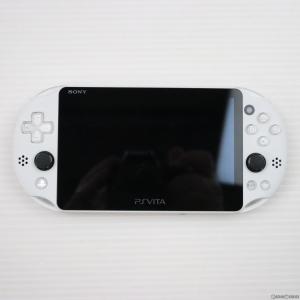 『中古即納』{本体}{PSVita}プレイステーションVita PlayStationVita Wi-Fiモデル グレイシャー・ホワイト(PCH-2000ZA22)(20150917)｜media-world