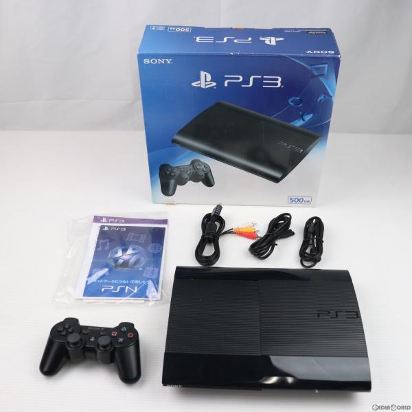 『中古即納』{本体}{PS3}プレイステーション3 PlayStation3 チャコール・ブラック ...