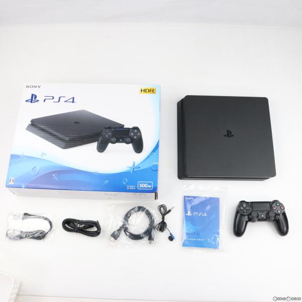 『中古即納』{本体}{PS4}プレイステーション4 PlayStation4 ジェット・ブラック H...