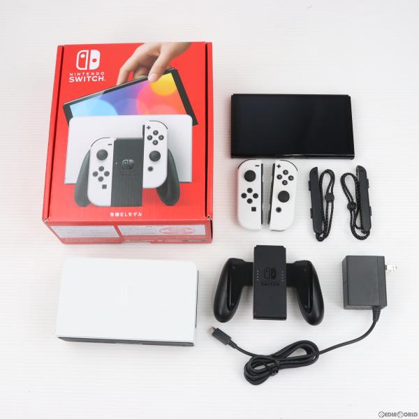 『中古即納』{本体}{Switch}Nintendo Switch(有機ELモデル) ニンテンドース...