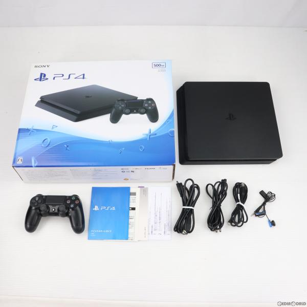 『中古即納』{本体}{PS4}プレイステーション4 PlayStation4 ジェット・ブラック H...