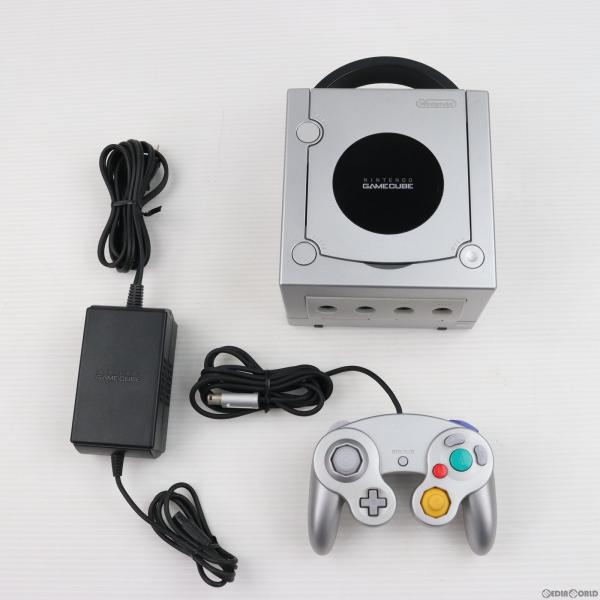 『中古即納』{本体}{GC}ニンテンドーゲームキューブ NINTENDO GAMECUBE シルバー...