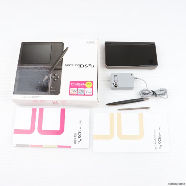 『中古即納』{本体}{NDS}ニンテンドーDSi LL ダークブラウン(UTL-S-BRA)(200...