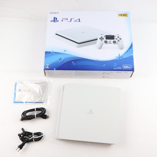 『中古即納』{PS4} (本体) PlayStation 4(プレイステーション4) グレイシャー・...
