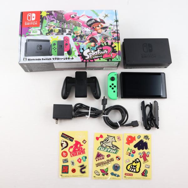 『中古即納』{Switch} (本体) Nintendo Switch(ニンテンドースイッチ) スプ...