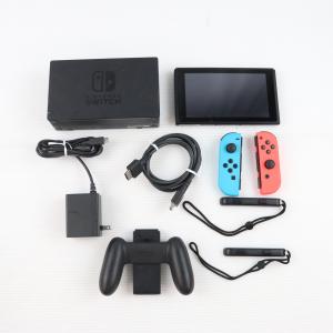 『中古即納』{Switch} (本体) Nintendo Switch(ニンテンドースイッチ) 有機ELモデル Joy-Con(L) ネオンブルー/R ネオンレッド 任天堂(HEG-S-KABAA)(20211008)