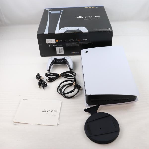 『中古即納』{PS5} (本体) PlayStation 5(プレイステーション5) デジタル・エデ...