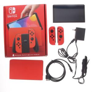 『中古即納』{Switch} (本体) Nintendo Switch(ニンテンドースイッチ) 有機ELモデル マリオレッド 任天堂(HEG-S-RAAAA)(20231006)