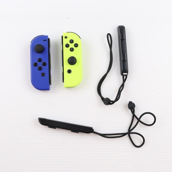 『中古即納』{ACC}{Switch} Joy-Con(L) ブルー/(R) ネオンイエロー(ジョイ...