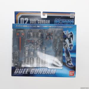 『中古即納』{FIG}Advanced MS IN ACTION!!(アドバンスド・モビルスーツ・イン・アクション) GAT-X102 デュエルガンダム 完成品 可動フィギュア バンダイ｜media-world