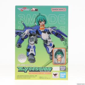 『中古即納』{FIG}TINY SESSION(タイニーセッション) VF-25G メサイアバルキリー(ミシェル機) with ランカ マクロスF 完成品 可動フィギュア バンダイスピリッツ