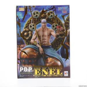 『中古即納』{FIG}Portrait.Of.Pirates P.O.P NEO-MAXIMUM スカイピア唯一神 神・エネル フィギュア メガトレショップ＆オンラインショップ限定 メガハウス｜media-world