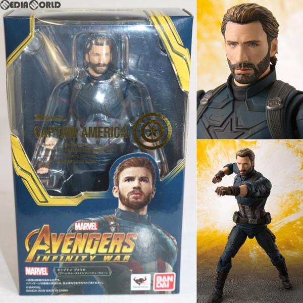 『中古即納』{FIG}S.H.Figuarts(フィギュアーツ) キャプテン・アメリカ(アベンジャー...