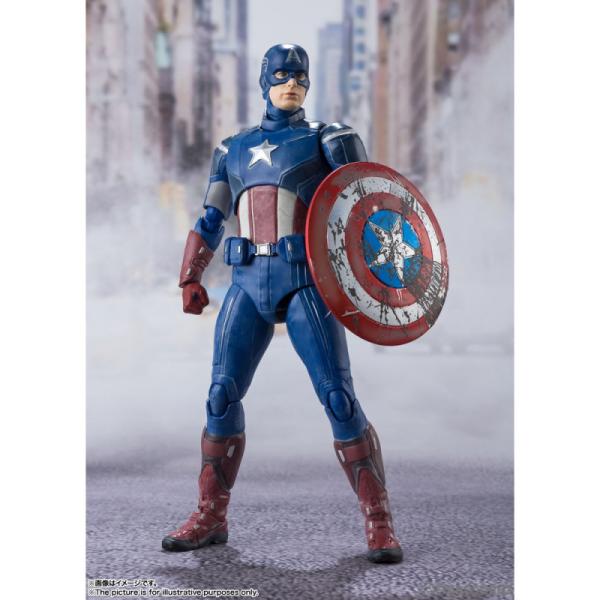 『中古即納』{FIG}S.H.Figuarts(フィギュアーツ) キャプテン・アメリカ -AVENG...