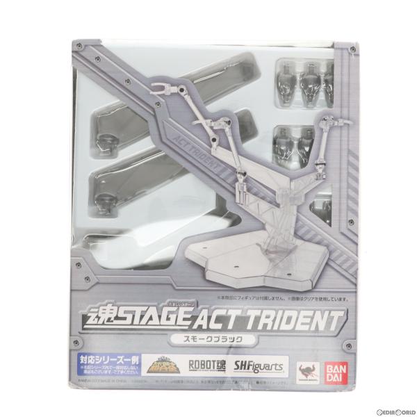 『中古即納』{FIG}魂STAGE(魂ステージ) ACT TRIDENT スモークブラック フィギュ...