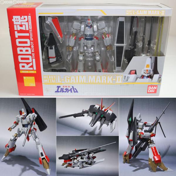 『中古即納』{FIG}ROBOT魂(SIDE HM) エルガイムMk-II 重戦機エルガイム 完成品...