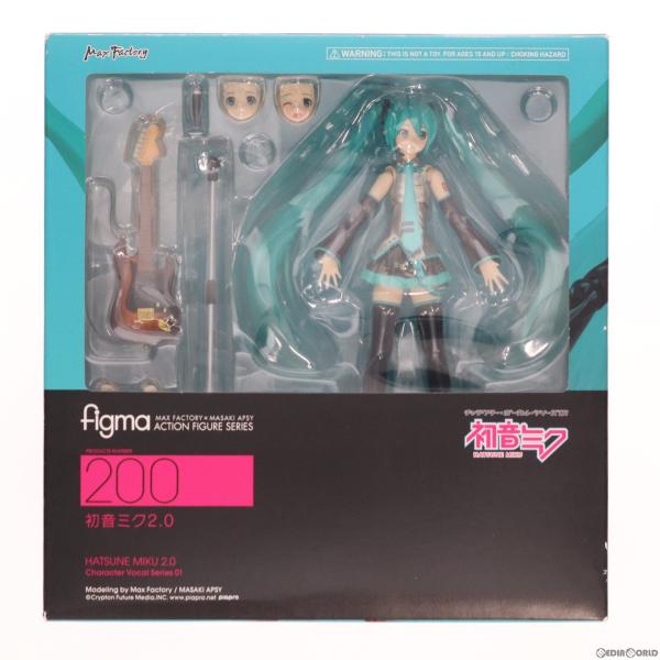 『中古即納』{FIG}figma(フィグマ) 200 初音ミク 2.0 キャラクター・ボーカル・シリ...