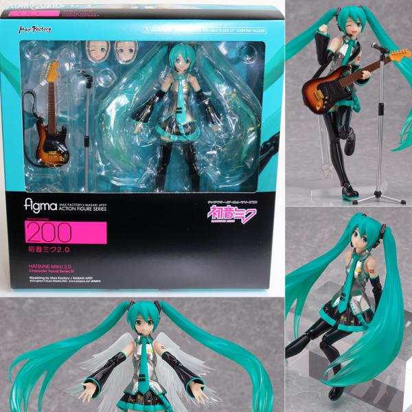 『中古即納』{FIG}figma(フィグマ) 200 初音ミク 2.0 キャラクター・ボーカル・シリ...