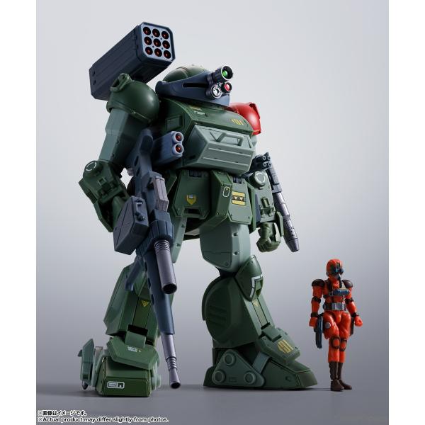 『中古即納』{FIG}HI-METAL R スコープドッグ レッドショルダーカスタム 装甲騎兵ボトム...