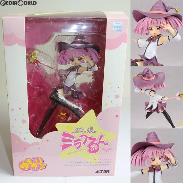 『中古即納』{FIG}魔女っ娘ミラクるん(Mirakurun) ゆるゆり♪♪ 1/7 完成品 フィギ...